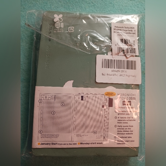 Hobonichi Techo 2025 SPY×FAMILY Planner , A6/1 page per day, New Open Flaw - Picture 2 of 4